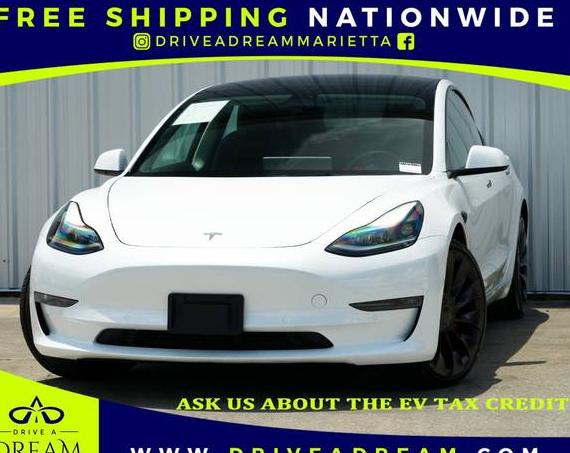 TESLA MODEL 3 2022 5YJ3E1EC4NF277279 image